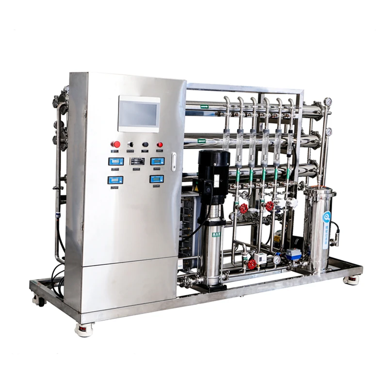 Yuquan brand 5000LPH chemical industrial Water Treatment Plant  EDI pure water system Stainless Steel Water Treatment