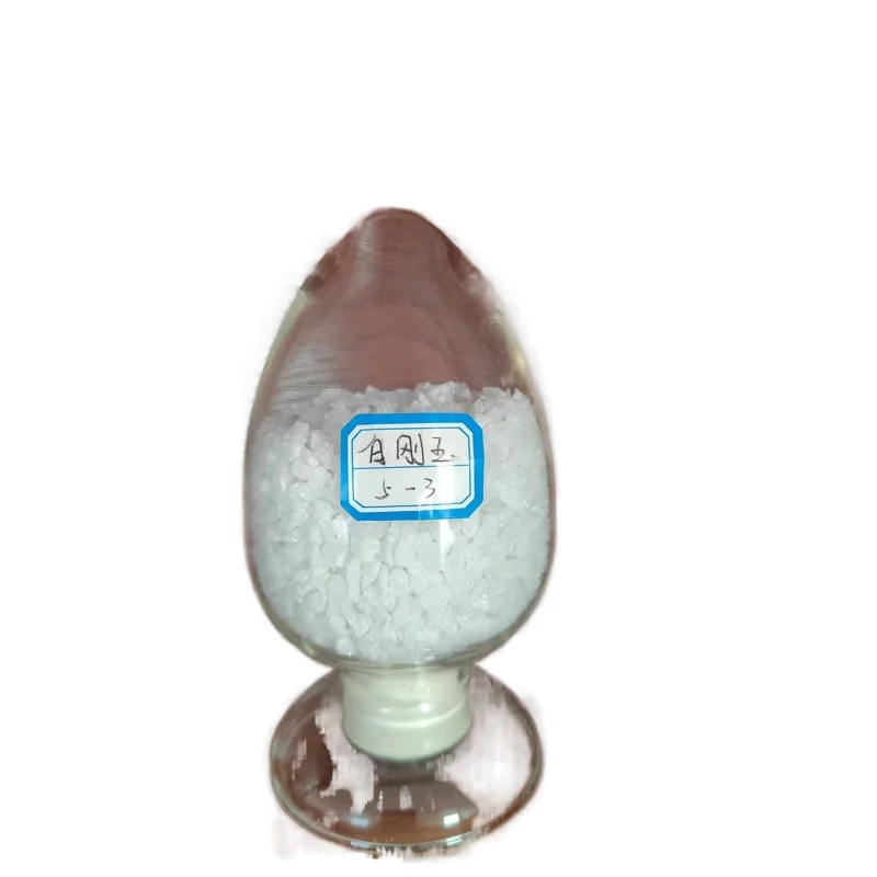 Sales high-quality sandblasting machine special abrasive white corundum sand with complete particle size