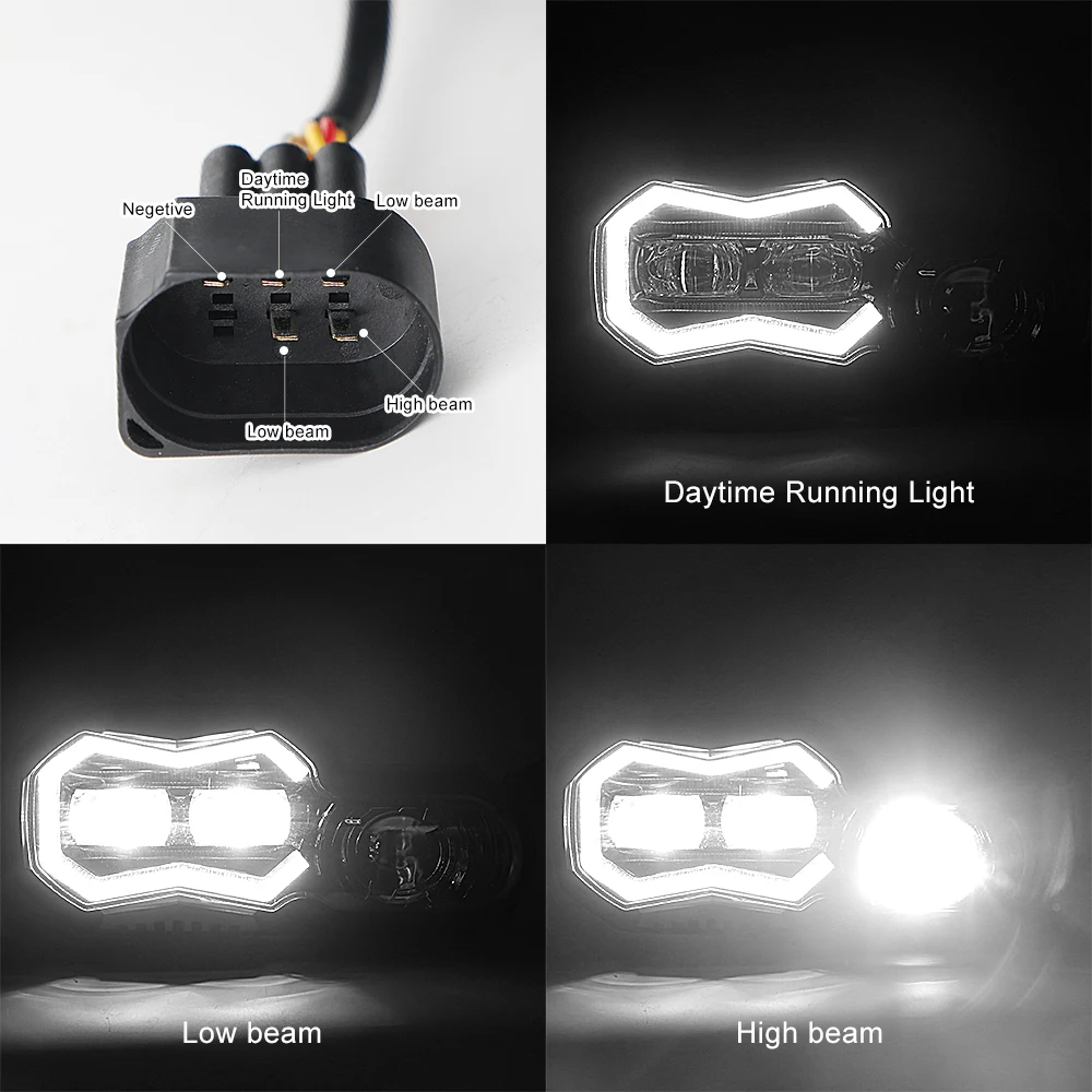Заводская цена одобренная E-mark светодиодная фара F800GS Adventure Osram F800 F650 F700 GS DRL дальний и ближний свет для