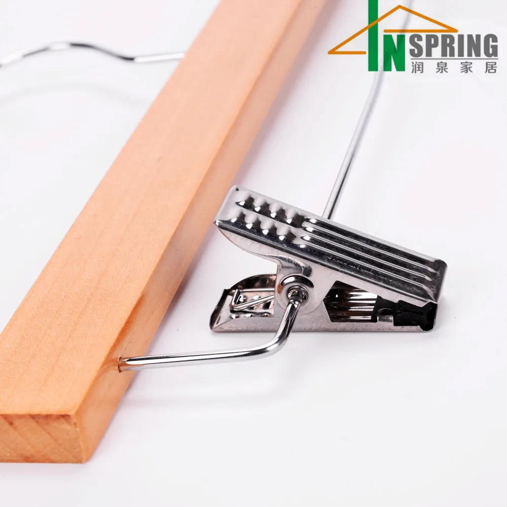 Factory price good quality cost effective professional premium clip hangers for pants rack