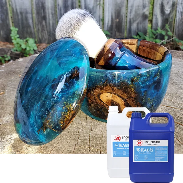 
Clear 2 Parts Epoxy AB Resin for Wood Table Casting and Countertop Coating 