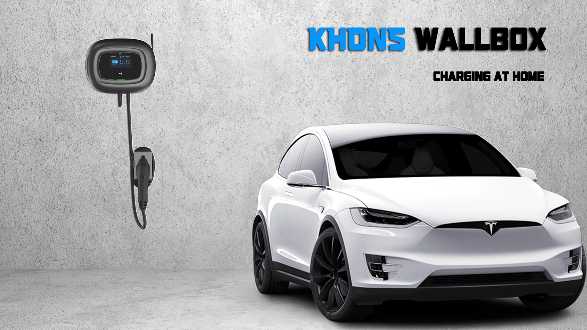Khons-WB-03SPSW настенная зарядная sation-3.6KW одиночной