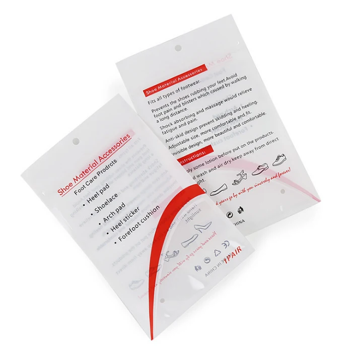 Melenlt PE/PP composite plastic packaging zipper foot care products bag