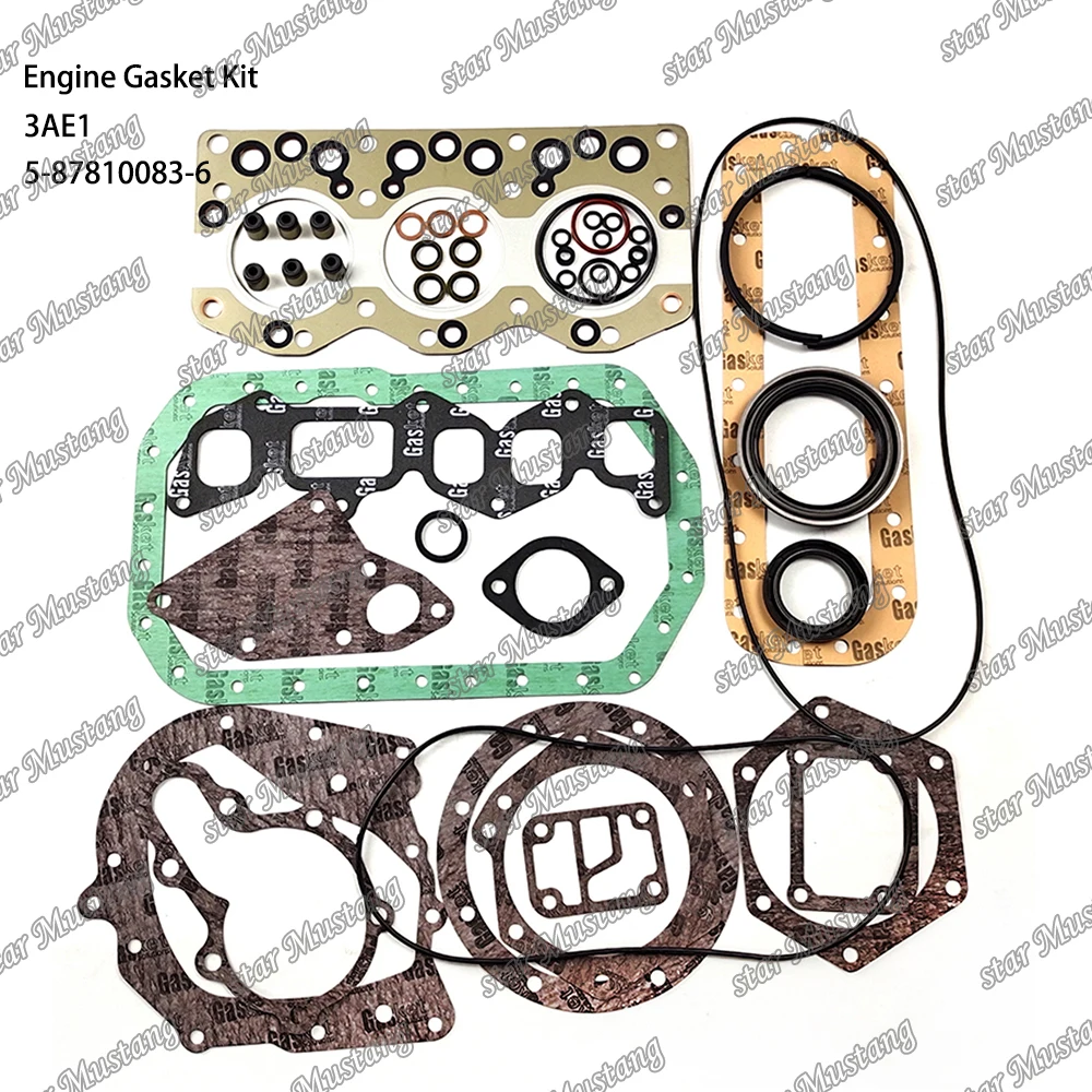3AE1 Engine Gasket Kit 5-87810083-6 Suitable For Isuzu Engine Repair Parts Set