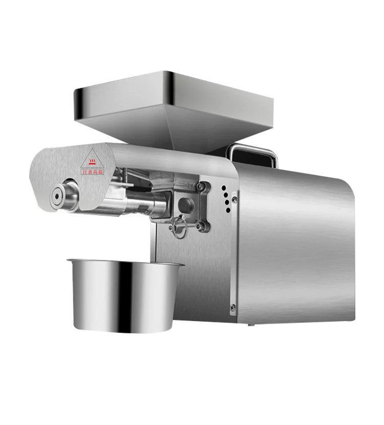 4-6 kg/h Automatic stainless steel Family type cold pressing mini coconut oil press machine