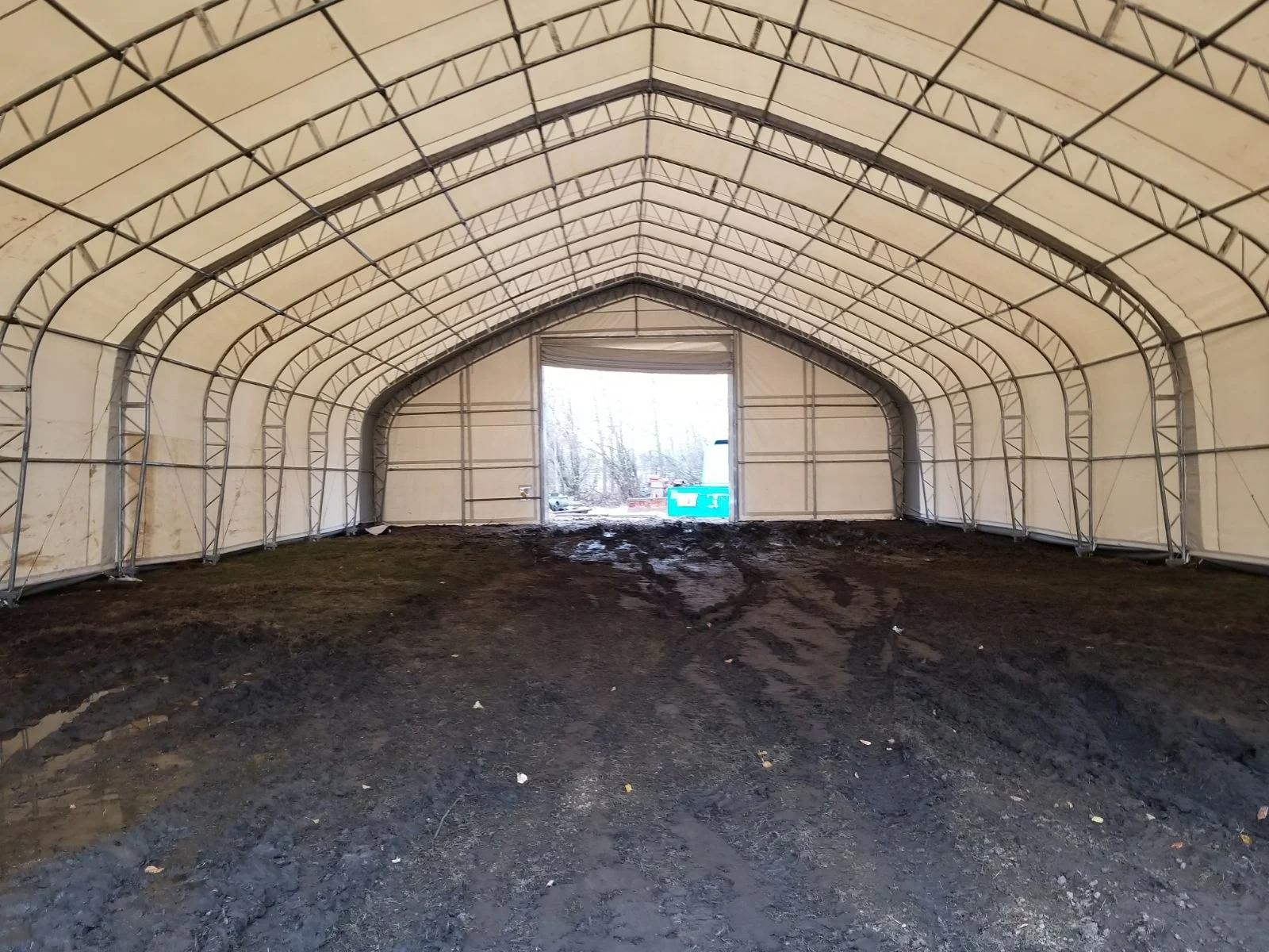 Suihe Farm Storage Tent Industrial Pagoda Tent Steel Structure Agriculture Tent