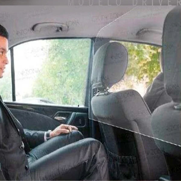 New Clear plexiglass partitions acrylic screen dividers for car taxi driver