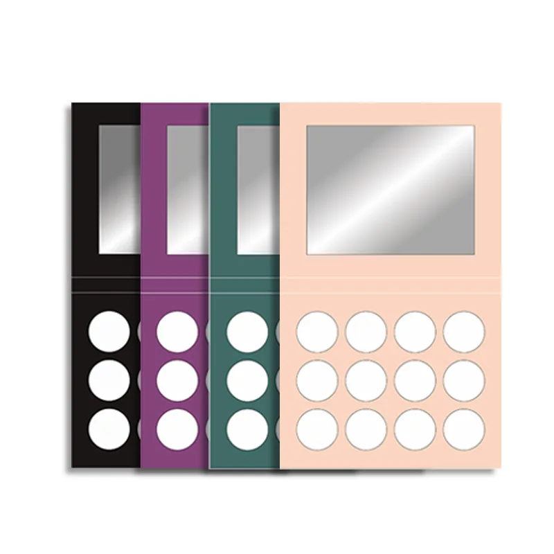 12 Color Eye Makeup Private Label High Pigment Eyeshadow Palette