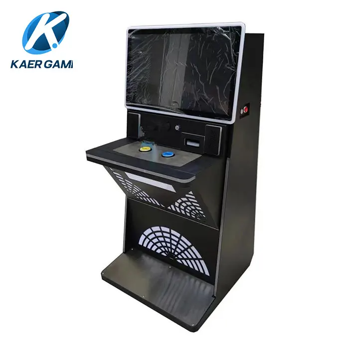 New Pog Machine Cabinet 2 Buttons Control 27 Inch Touch Screen Games Very Cherry