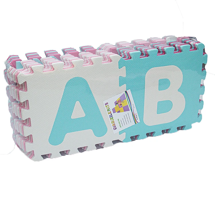 Eva Foam Alphabet 36Pcs Puzzle Alphabet Numbers Eva Floor Play Mat