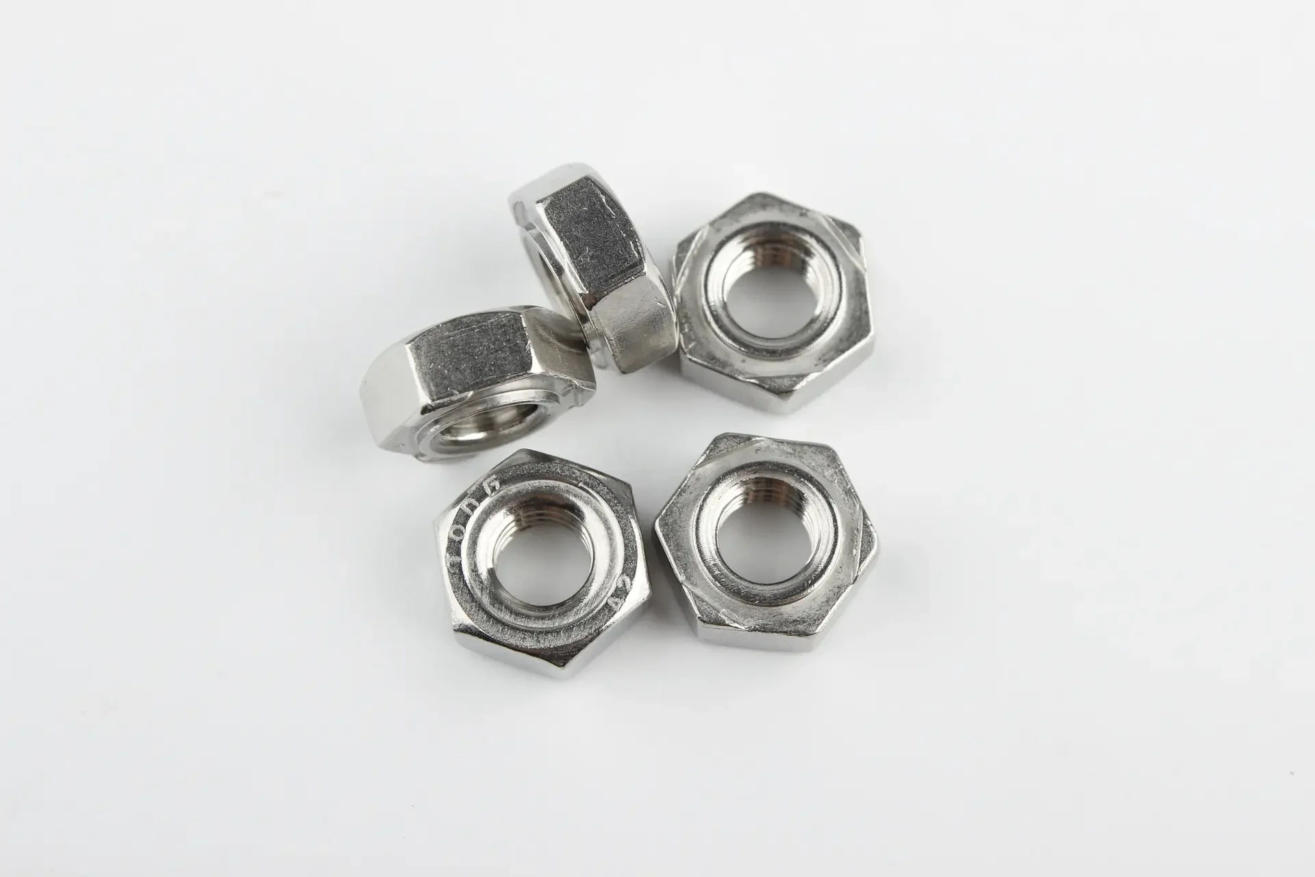 Chinese factory manufacturers  high quality stainless steel hex weld nuts