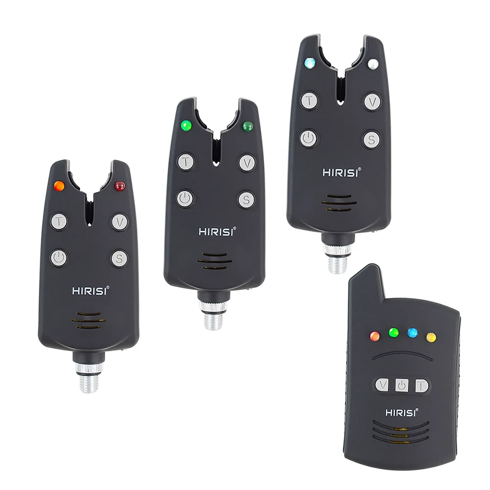 Electronic Fishing Wireless Alarm Set Continental Bite Alarm Set Carp Fishing with LED