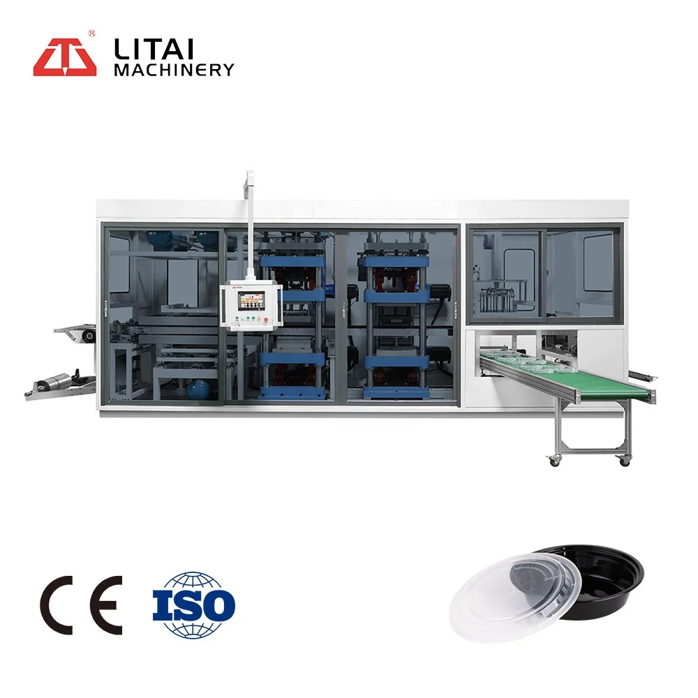 Fully Automatic Disposable Plastic Plates Making Machine With Ce And Iso Certification