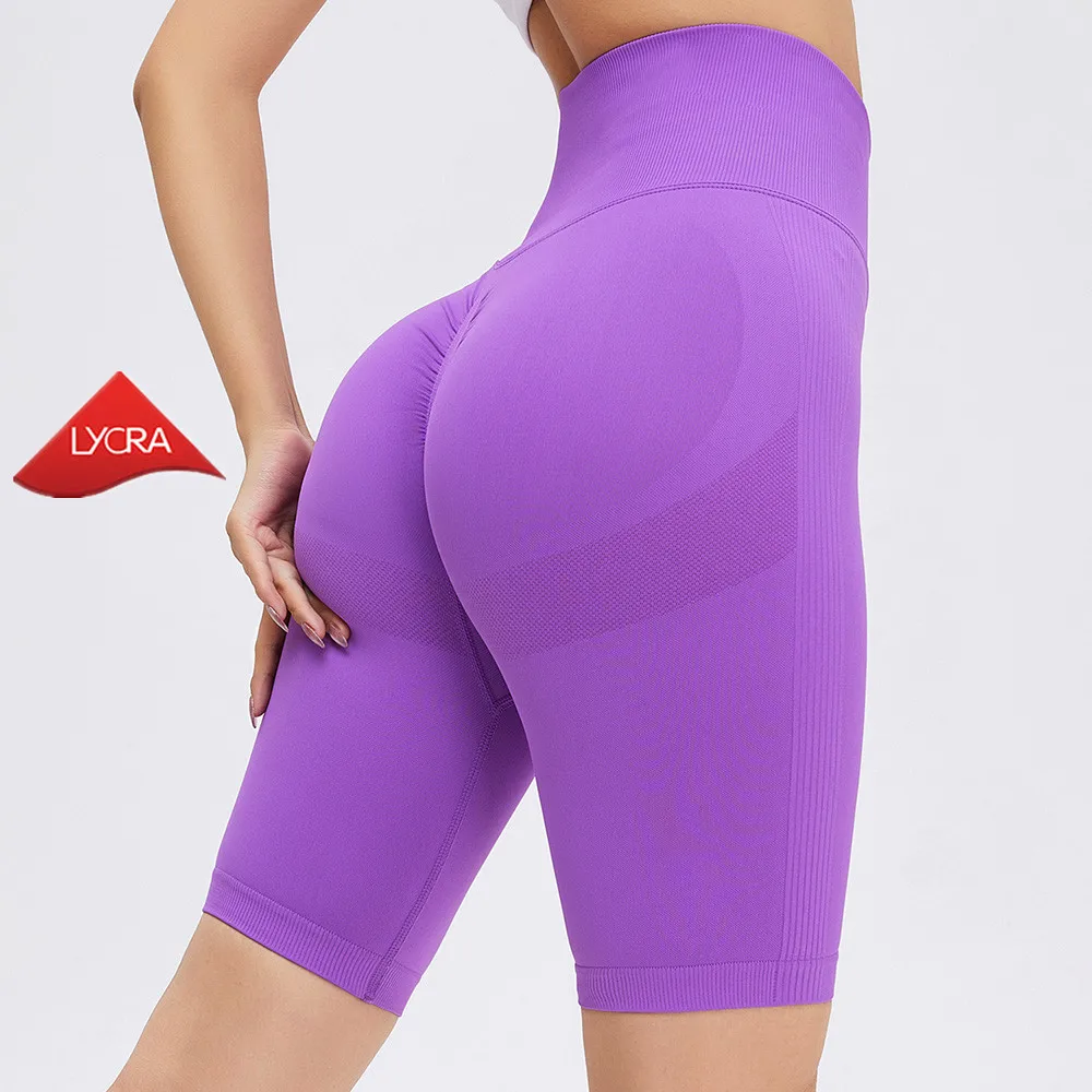 AMAZON BEST SELLING amesin recycled eco friendly yoga pants high quality LYCRA no T front squat proof high waist fit
