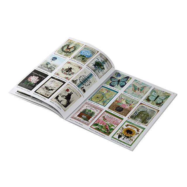 Мягкая обложка дизайн пользовательской брошюры/Листовка/каталог книга печать в Китае