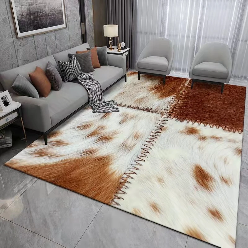 Custom design logo pattern area rugs large Nordic style turkey living room carpets and rugs by machine made