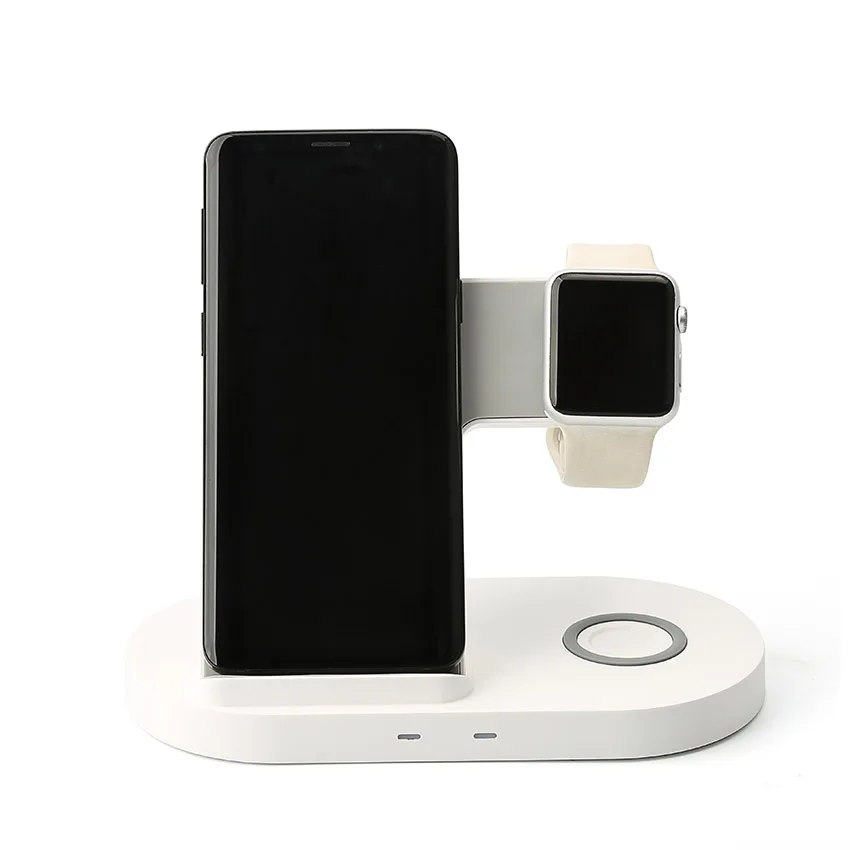 3 in 1 Qi Wireless Charger for Mobile phone/iwatch