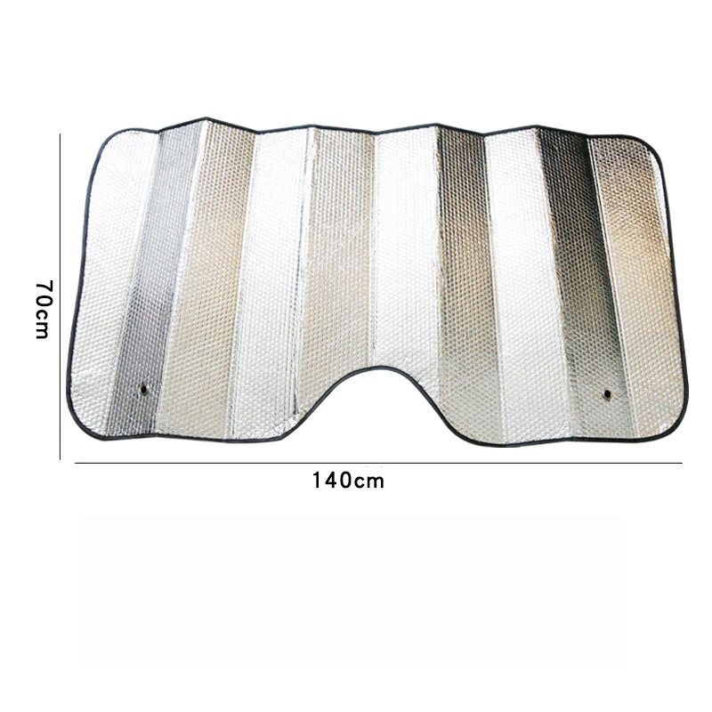 Hot Sale Car Windshield Sunshade Umbrella PE Car Front Windshield Sun Visor Uv Protection With Sucker