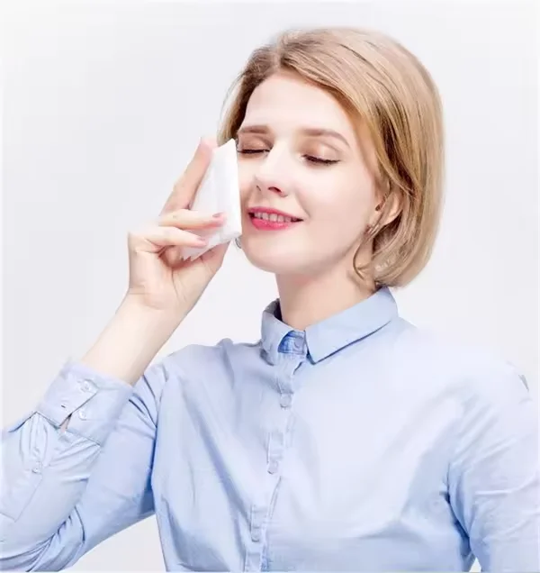 Clean Skin Club Makeup Remover Dry Wipes Facial Wash Cloth Disposable Face Towel