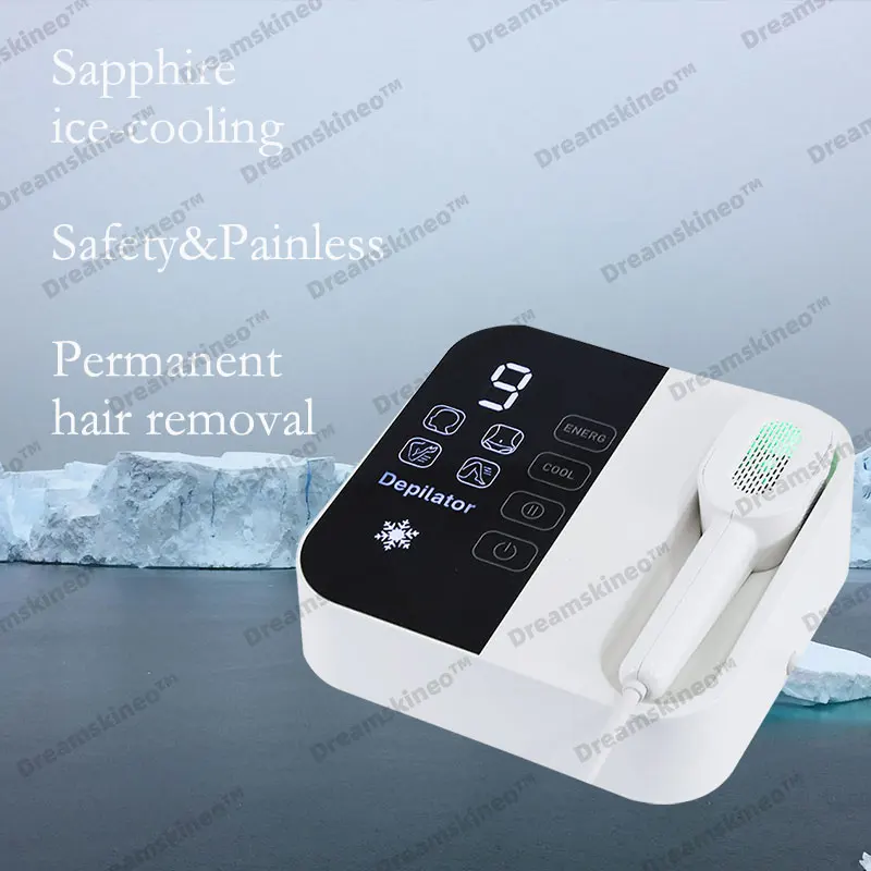 OEM ODM Painless and Skin-friendly Ice Freezing Point IPL Hair Removal Device