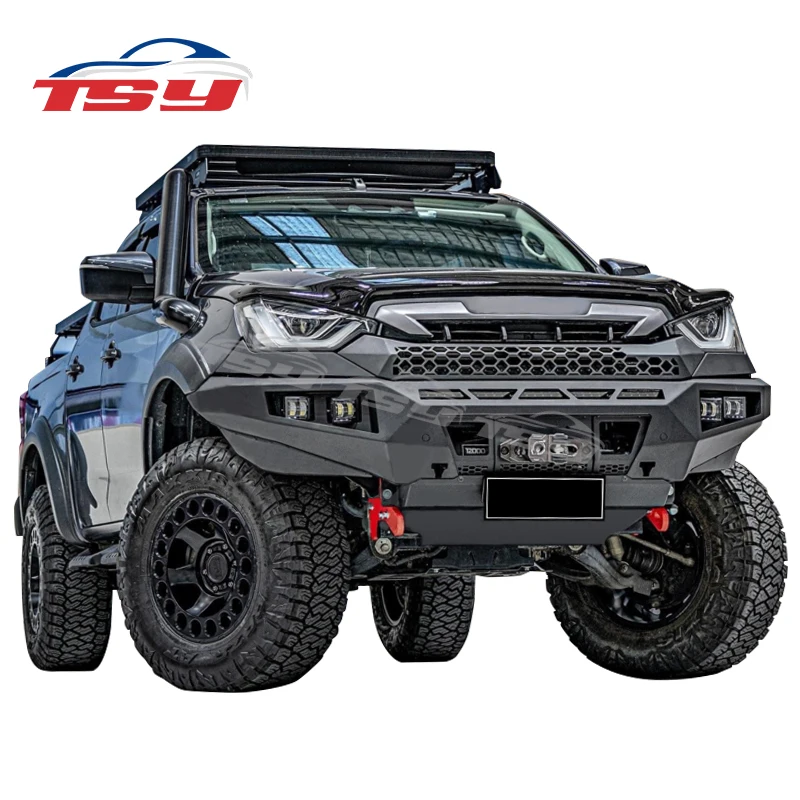 Hot Selling Auto Parts Steel Front Bumper Bull bar For Isuzu D-MAX 2012-2021