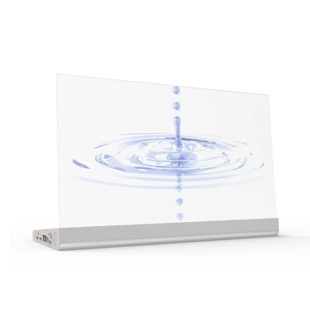 30-Inch Touch-Enabled Transparent OLED Desktop Display Revolutionize Self-Service Business & Welcome Aesthetics