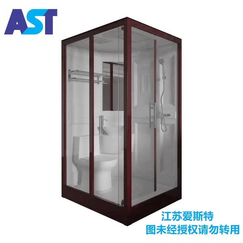 Farmhouse Bathroom Prefab Outdoor  Cubicle Steam Bath Shower Room