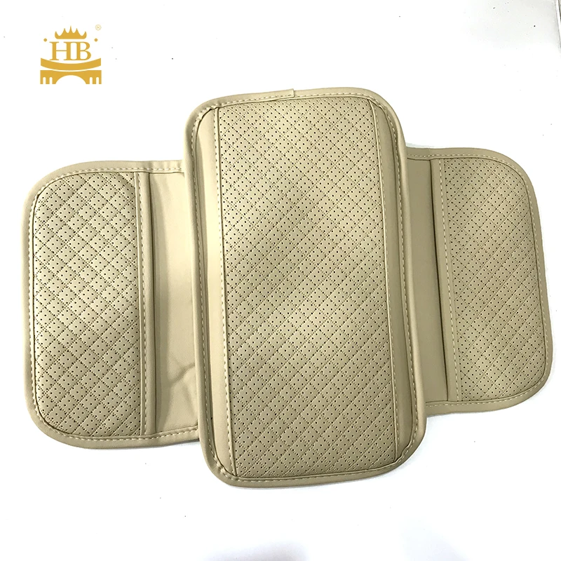Universal Car Center Console Cover Phone Holder Armrest Protection Cushion Sports Auto Storage Box Cover Pads
