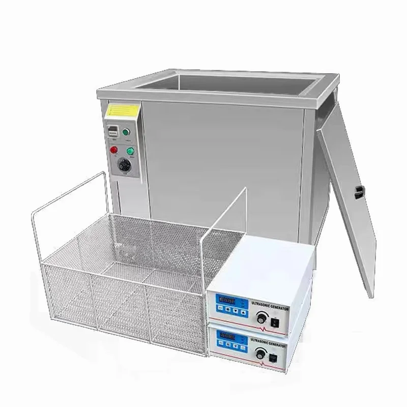 130L 228L 504L Industrial Ultrasonic Cleaner Metal rust removal  Degreasing Part refurbishment Ultrasonic cleaning machine