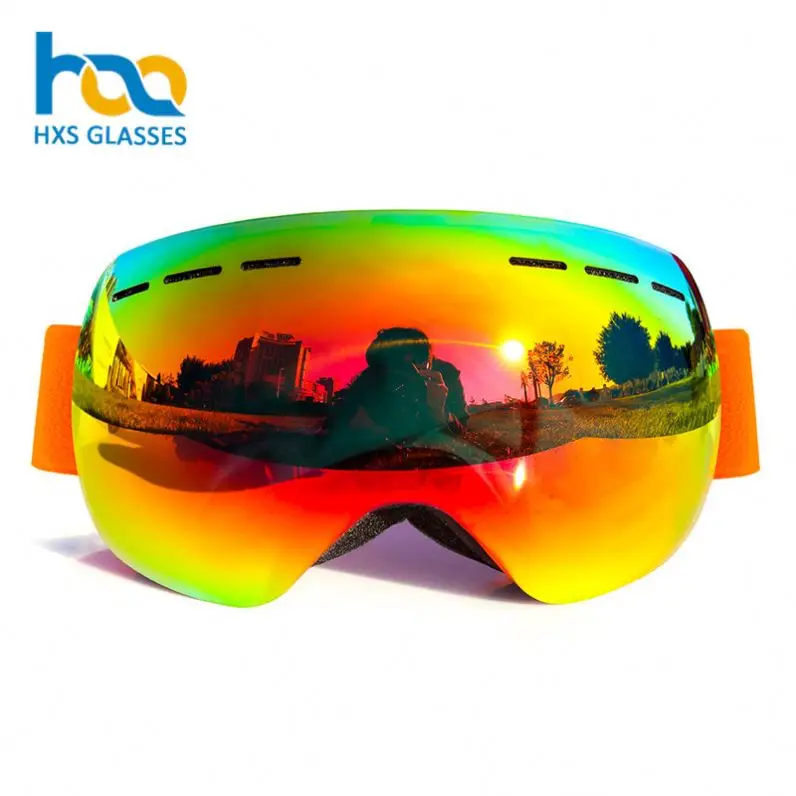 Oem Factory Wholesale New Stylish Tpu Frame Snowmobile Snow Sports Sunglasses Skiing Googles