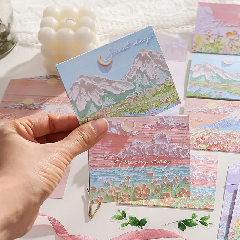 Quality Wholesale Funny Assorted Greeting Cards Printing Bulk Blank Boxes Set Happy Birthday Card with Envelopes