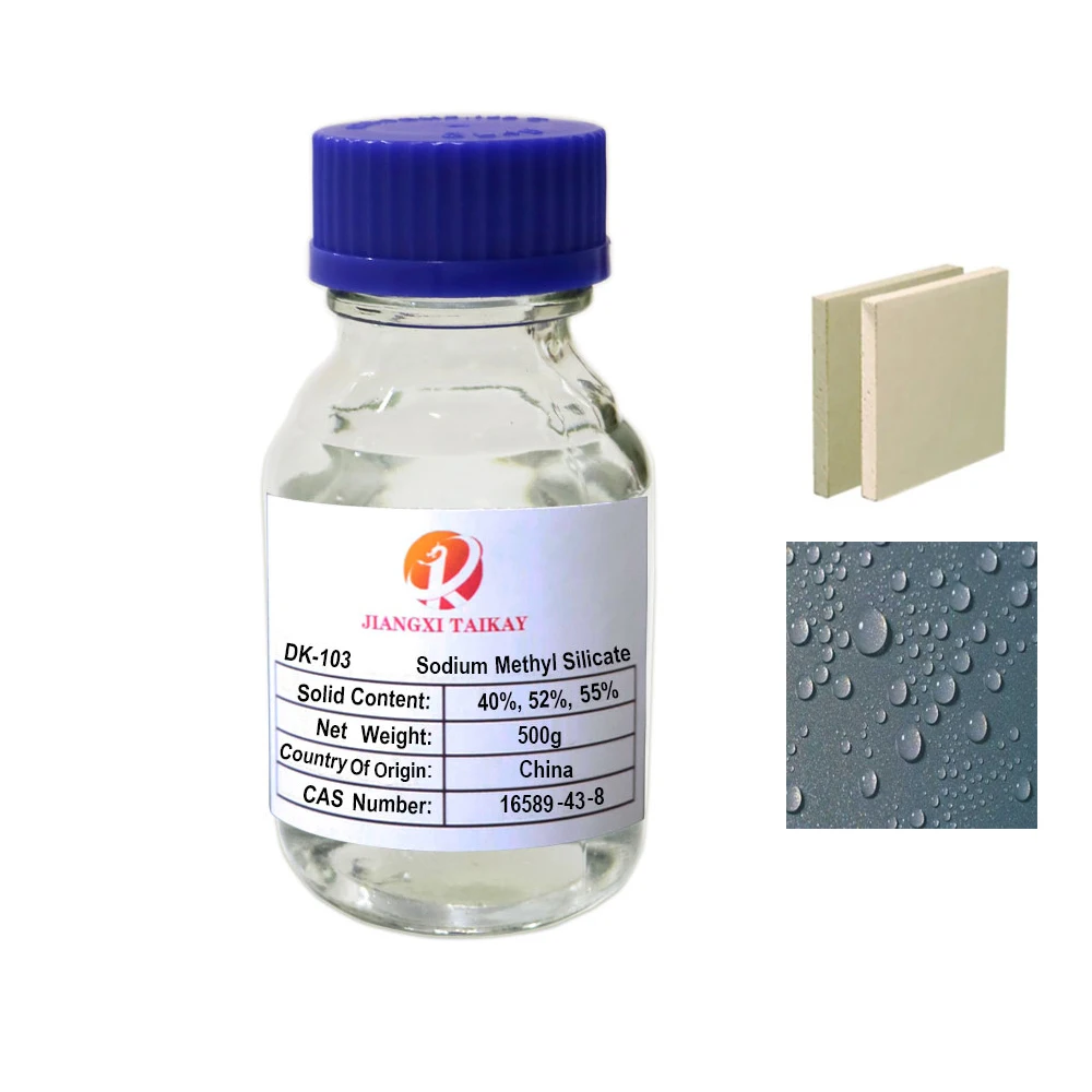 Building Waterproof Coating Water Repellent Liquid Cas 16589-43-8 Sodium Methyl Silicate
