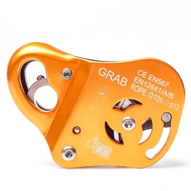 7075 Magnesium Alloy Climbing Ascender for Rock Climbing Mountaineering Tree Arborist Expedition Caving Rescue Aerial Work