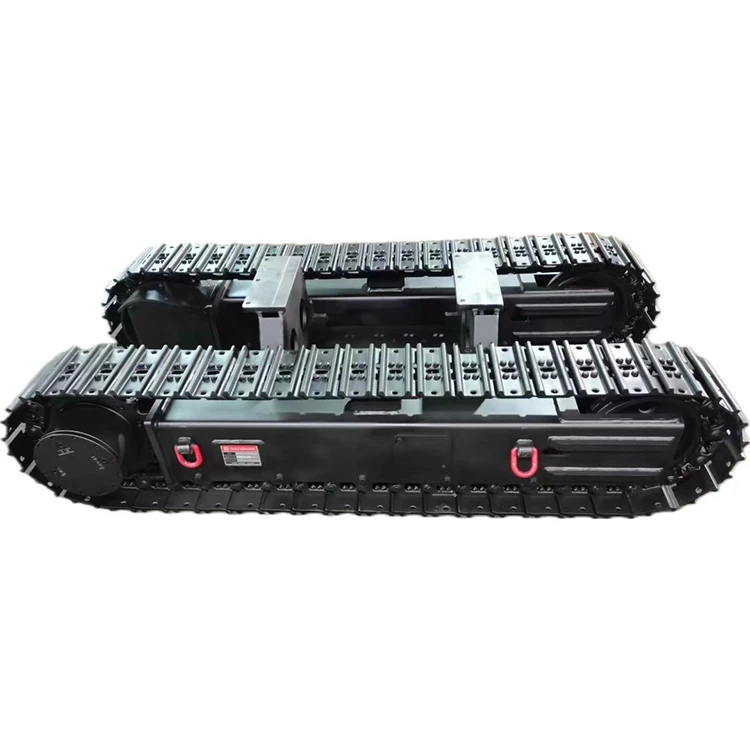 New Steel Track Chassis Undercarriage With Customized For 6ton Mining Construction Machinery Chassis Parts