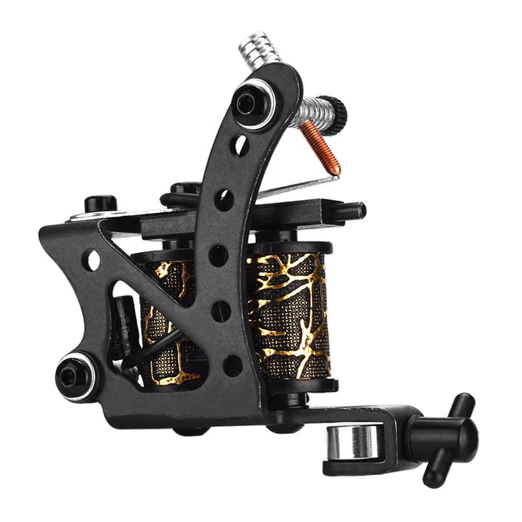 Metal Coils Tattoo Machine Straight Shader Circle Liner for Tattoos & Body Art