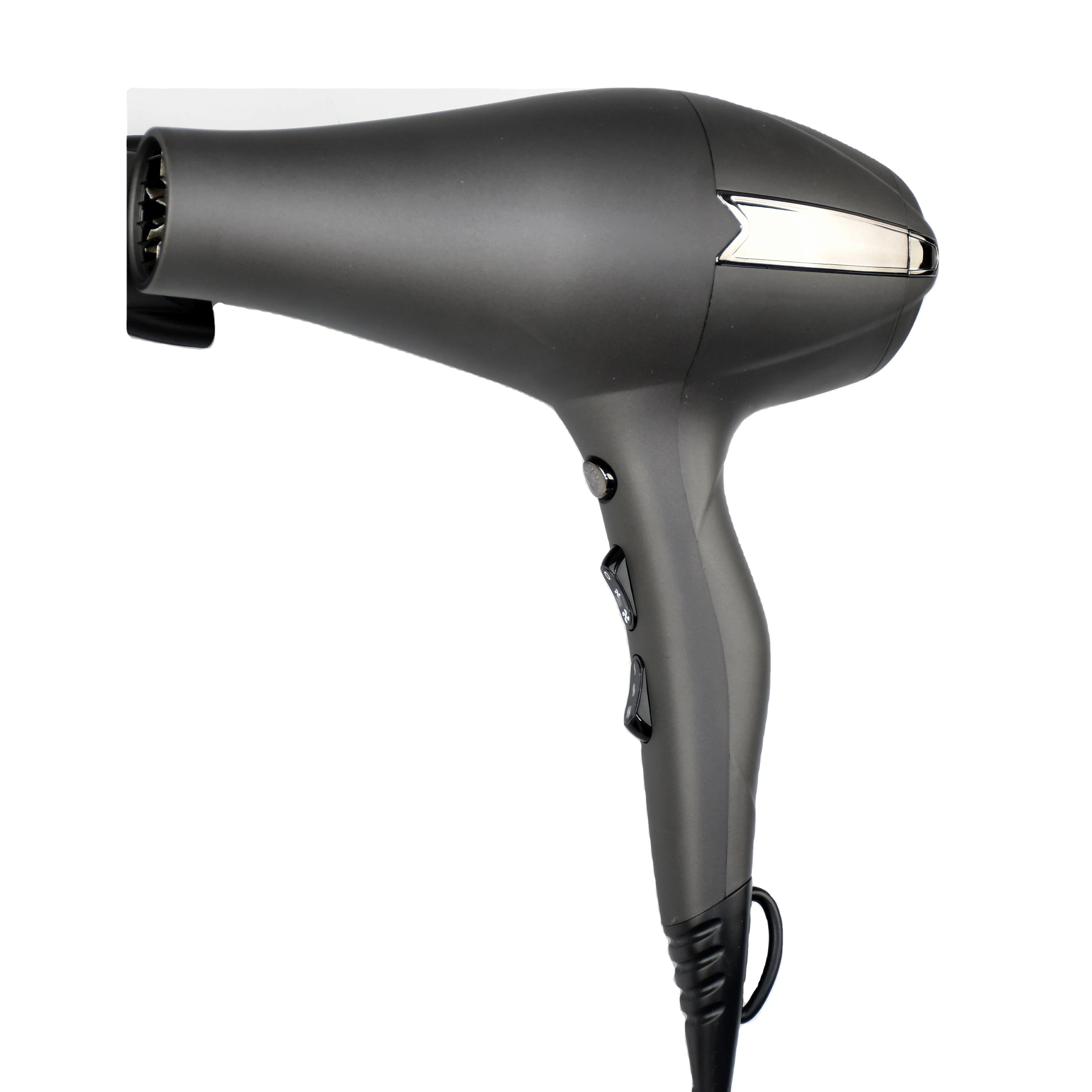 Wholesale Factory Professional Portable Blow Dryer Bldc Motor Salon Electric Brushless Hair Dryer Plastic Grey Concentrator