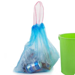 Drawstring Trash Bags Kitchen Garbage Bags Large Garbage Bin Bathroom Trash Can Bin Liners Plastic Bag Household