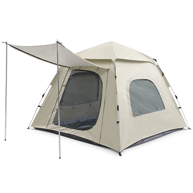 Automatic Outdoor Sport Family 3-4 Person House Fast Popup Instant Camp Tent