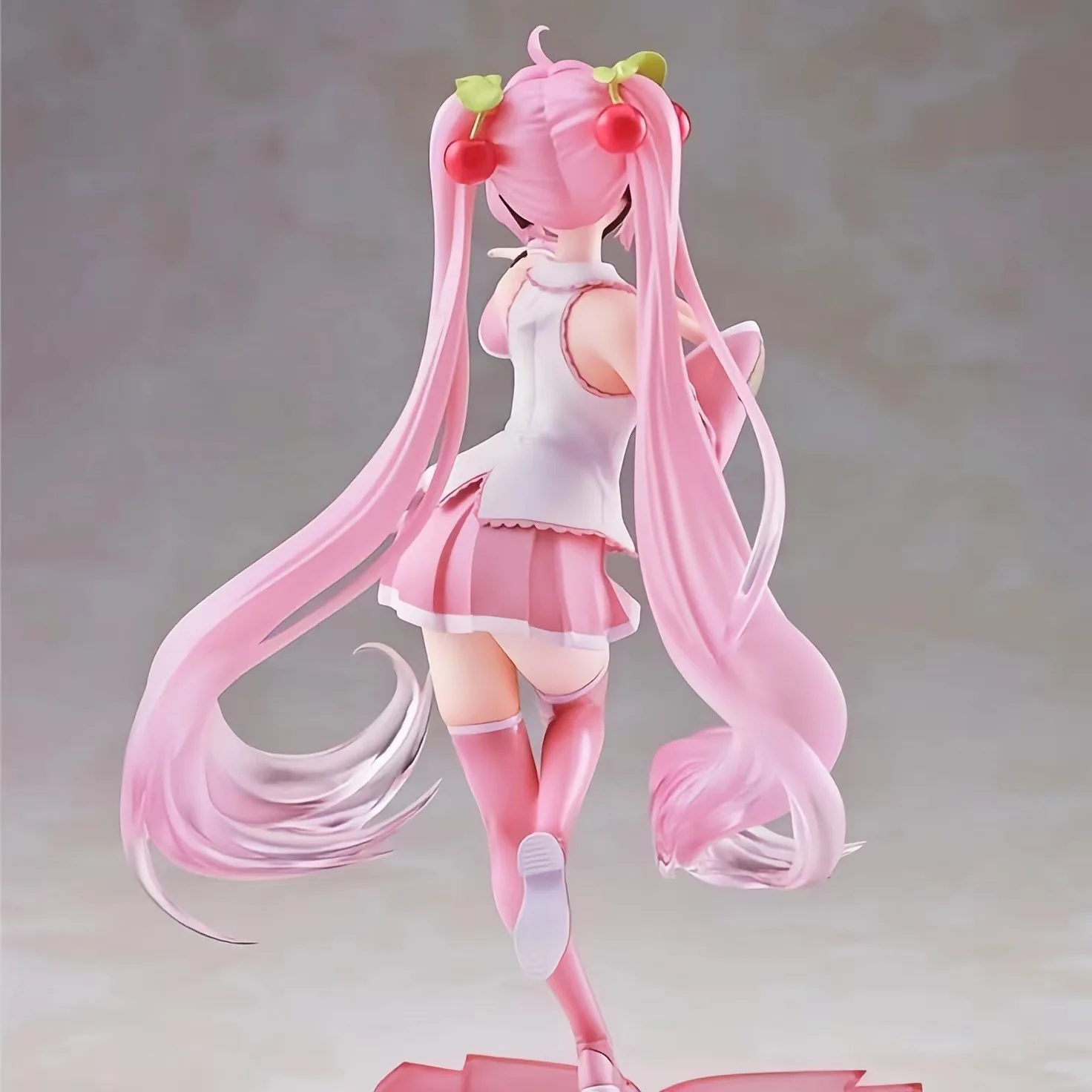 Hatsunes Miku Sakura Miku Anime Model Toy Kawayi Pink Sakura Series Doll Collection Action Figure PVC