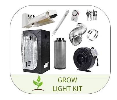 Plant Growth Kit Customized Garden Greenhouse Dark Room Hydroponic Complete Grow Tent Grow Light Kits