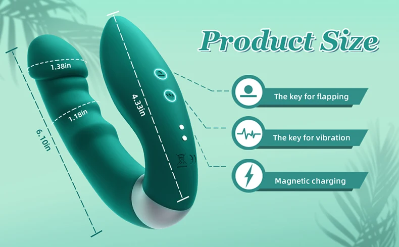 Female Thrusting Big Dildo Vibrator with Clitoral Sucking and G-Spot Stimulator Vibrating Butt Plug Massager