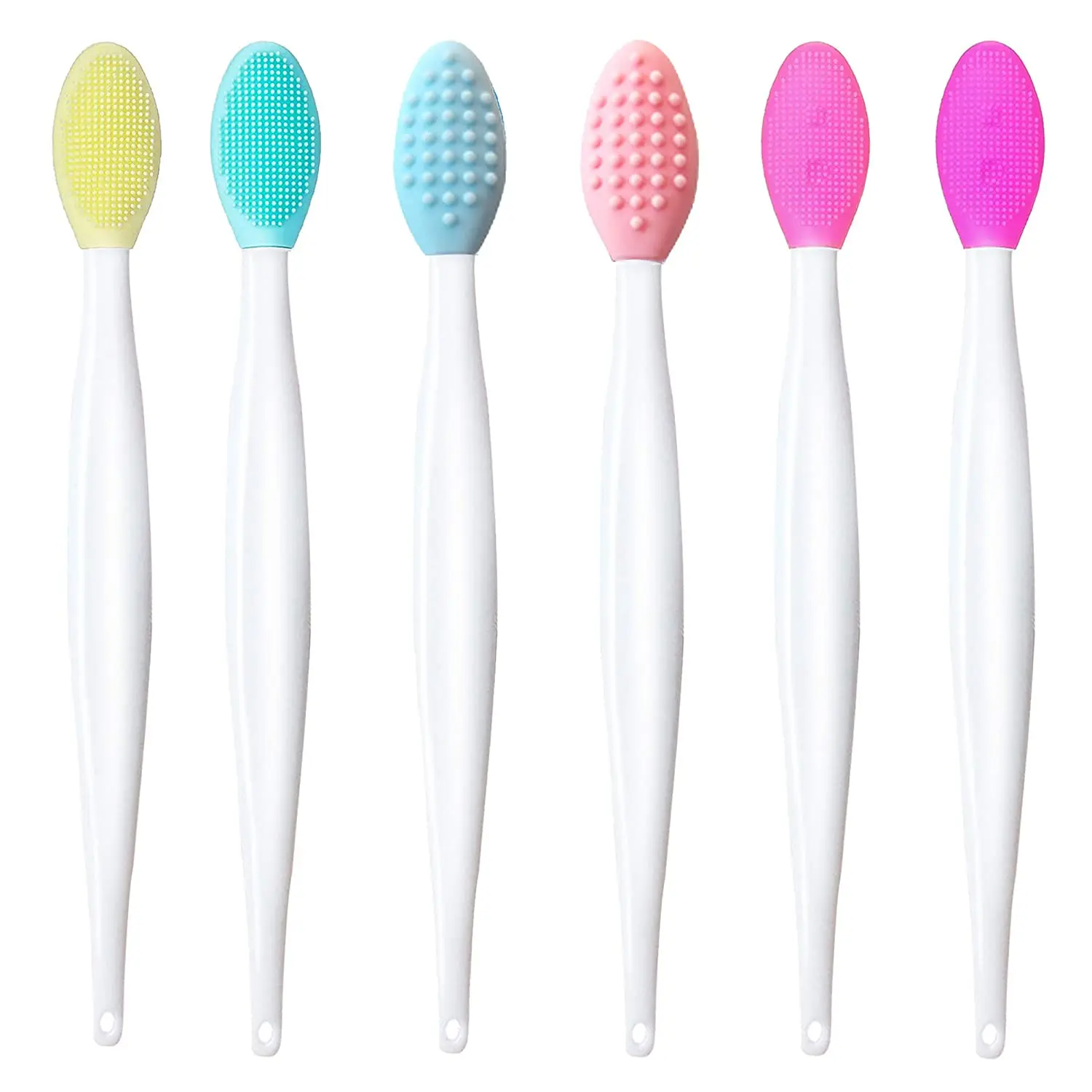Soft Blackhead Remover Oil Lip Peeling Off Safe Double-sided Face Wash Face Brush Washing Brush Blackhead Remover