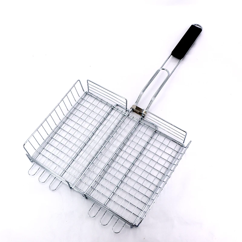 Disposable Grill Rack Round Bbq Grilling Wire Mesh Net Multifunction One Time Use Wire Mesh Grill
