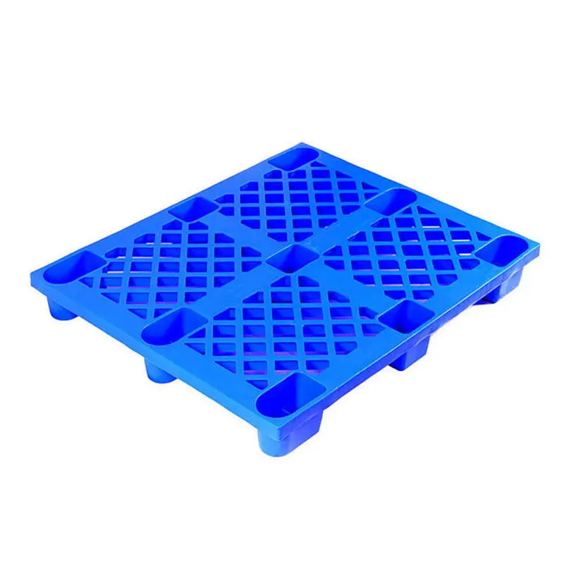 wholesale factory price 1200x800x140 mm mesh deck nestable HDPE material 9 feet plastic pallet for packing and transportation