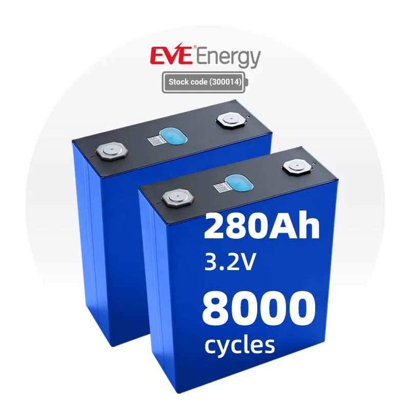 Eve LF280K Lifepo4 батарея 3 2 В 280Ah 8000 цикл солнечная для нового энергетического автомобильного автобуса