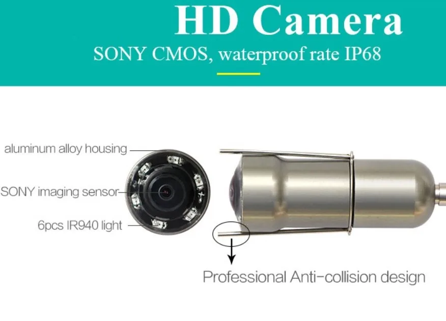 
ZXHC 5.0 inch super clear IPS full viewing angle highlight visual anchor fish display fishing display underwater fish camera ZXHC 5.0 inch super clear IPS full viewing angle highlight visual anchor fish display fishing display underwater fish discovery