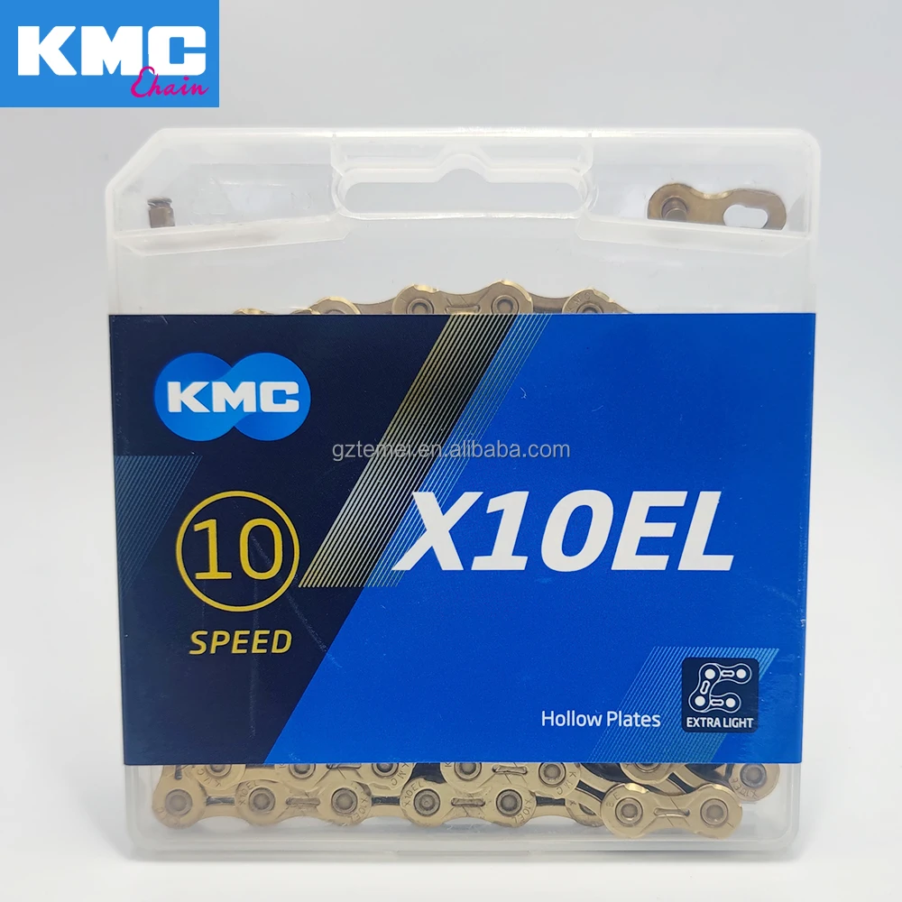 КМК X10EL инструмент для демонтажа цепи велосипеда (оригинальный 10 скоростей цепь золотая шоссейный велосипед