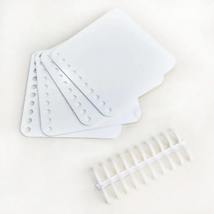 Plastic reading story photo book for baby double sided learning card Sublimation blank