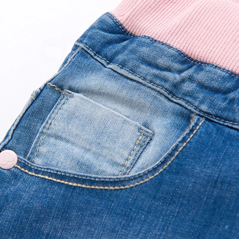 Детские джинсовые брюки для девочек, детские брюки, джинсовые брюки для девочек