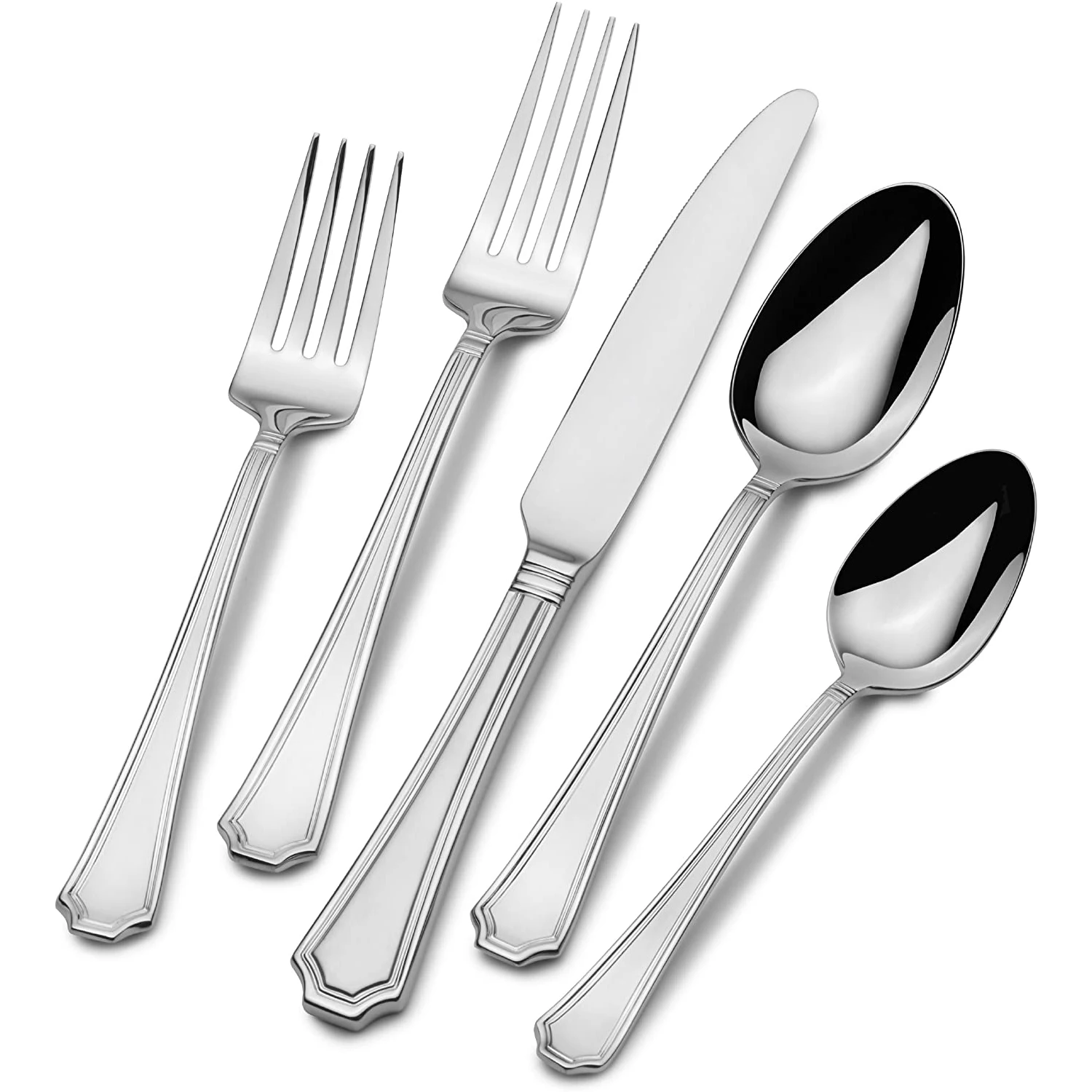 Custom Hotel Wedding Stainless Steel Table Knife And Fork Restaurant Silverware Cutlery Luxury Flatware Kitchen Spoon Set